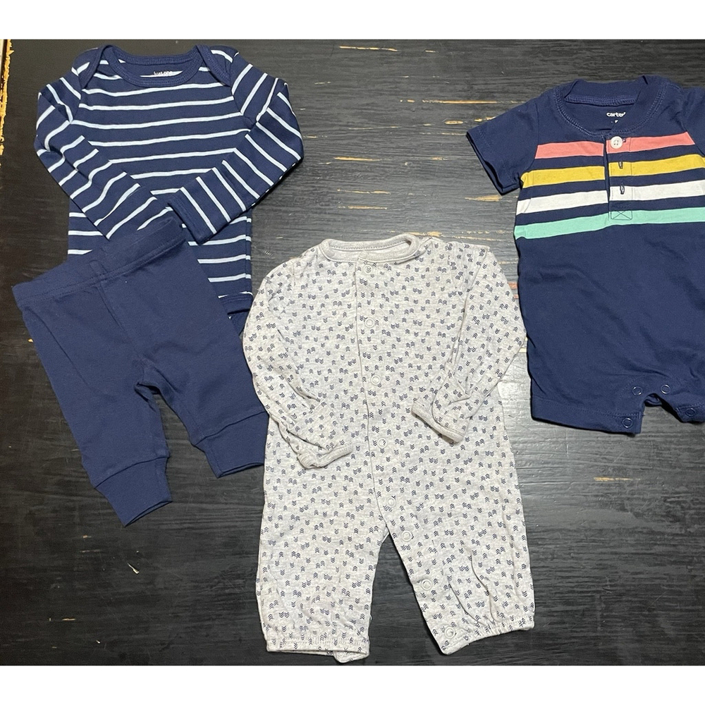Boys Newborn Rompers/pants set pullover